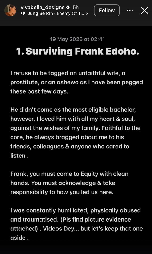 ?I refuse to be tagged a pr0stitute? - Frank Edoho